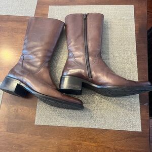 Mansfield leather boots